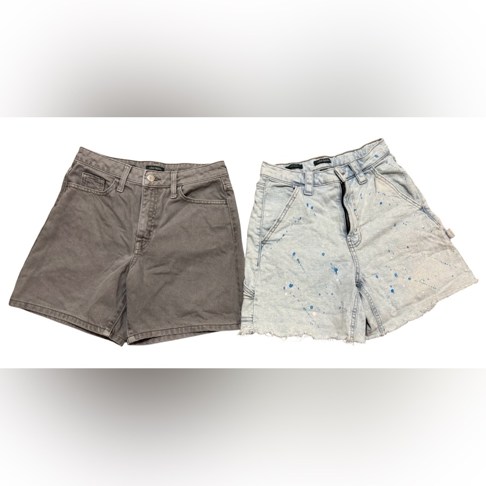 2 Pair Women’s Shorts Bundle Size 00/24R & 2 Wild Fable